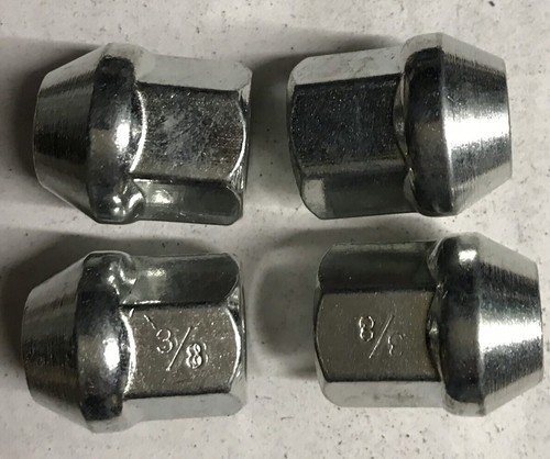 Open mini wheel nuts - wheel, 3/8
