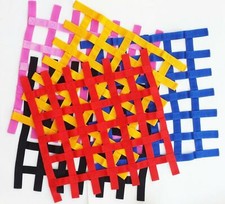 HEAVY RIBBON RACING WINDOW NET